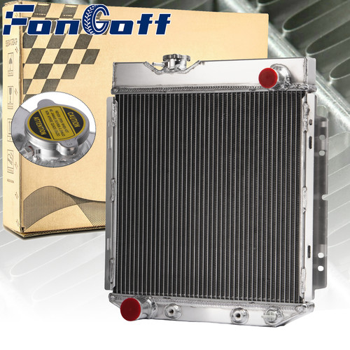 2 Row Aluminum Radiator For 1960-1966 Ford Mustang Falcon Ranchero Comet V8 NEW