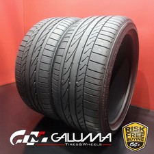 Set Of 2 Tires Bridgestone Potenza Re050a Rft Runflat 25535r18 No Repairs 95346