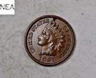 1905 Indian Head Cent ~ Uncirculated (hole) ~ Four Diamonds ~ ZI121
