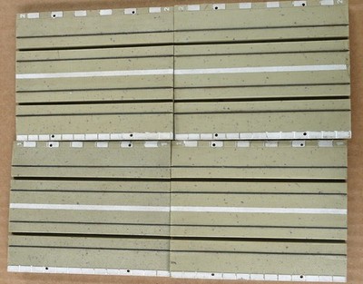 Faller HO Slot Car Track 10CM Half Straight 4770 2x Track 1 & 2 4 Total Used