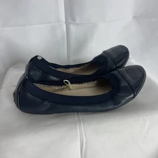 Capelli New York Comfort Flats Slip On Shoes Size 6 Blue Womens