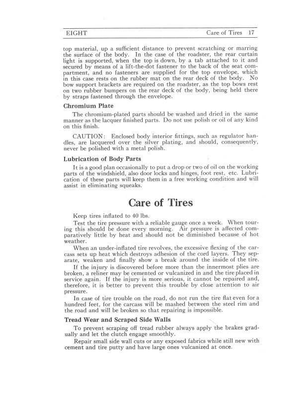 Packard 1929 8 propietarios manual estándar personalizado Speedster Guide 626 633 640 645 Foto 3 de 4
