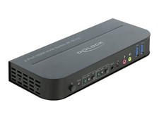 Delock HDMI 4K 60Hz KVM Switch with USB 3.0 and Audio 3840 x 2160 Pixel 11481