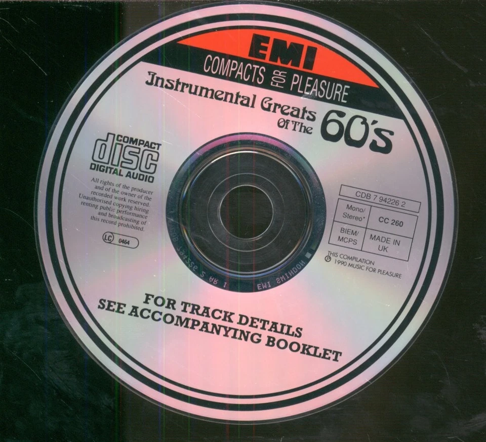 Various Artists Instrumental Greats of the 60's CD UK Emi Compacts For Pleasure - Bild 3 von 3