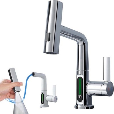 Innovative Design Küchenarmaturen mit intelligenten Temperaturanzeigen