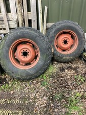 Two Good Rims And Tyres. Hold Air. Used Last Year. Came Off DB 885 Buyer Pick Up