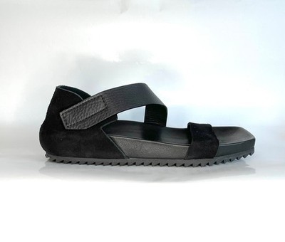 Pedro Garcia 'Baylor' Leder Sandalen flach schwarz Gr. 36,5 / NEU m. Etikett