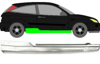 TüRschweller FüR Ford Focus MK 1 1998 - 2007 3 TüRer Rechts