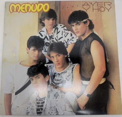 Menudo - Ayer Y Hoy - 1984 - Vinyl Record - IL7-7420
