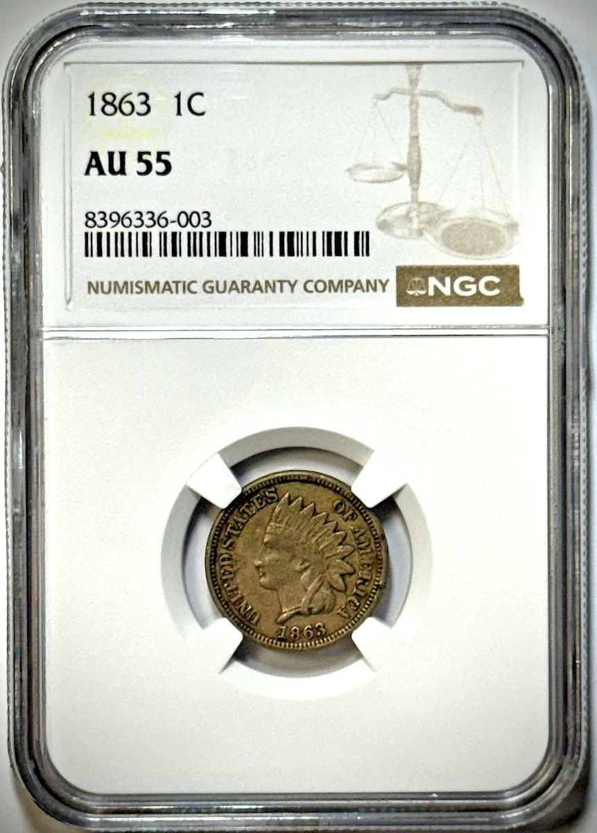 Bronze 1863 Year Indian Head Small Cents (1859-1909) for sale | eBay