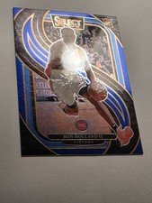 Ron Holland II Rookie 2024-25 Panini SelecI #198 Premier Level RC Blue Parallel 