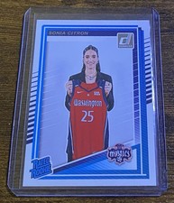 Sonia Citron 2025 Panini Donruss WNBA Rated Rookie RC #87 Washington Mystics