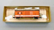 N SCALE VINTAGE CON-COR 1001-T ARCADE & ATTICA 40' BOXCAR RTR TCA GRADE C9 OB
