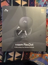 Viaim RecDot AI Recording True Wireless Earbuds NEW! AI-powered live recording
