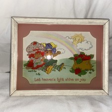 1980 Strawberry Shortcake American Greetings Framed 3D Picture
