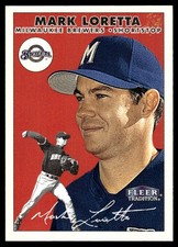 Mark Loretta 2000 Fleer Tradition #146 Brewers MLB READ FREE SHIP AutographDen