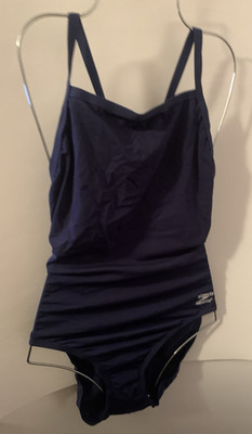 Speedo Women's Swimsuit One Piece Prolt Super Pro Solid Adult, Navy ~38 Large