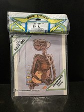 E.T. 1982 Scratch 'N Sniff Jumbo Sniff-Ums Vintage Movie Sticker Peanut Butter