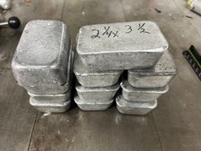 18 LB CLEAN FLUXED SOFT LEAD INGOTS FISHING HUNTING SINKERS BULLETS