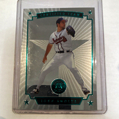 Pinnacle Certified Team 1997 John Smoltz Insert Card #20 of 20 Braves