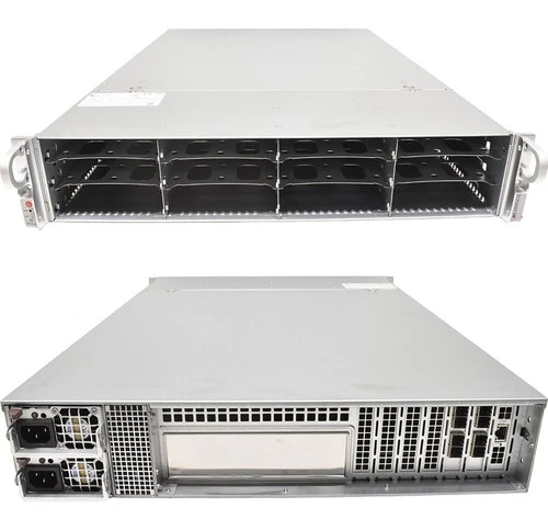 Supermicro CSE828 826JBOD-7 2U Rack Storage JBOD 12xLFF 3.5 CSE-826BE2C-R741JBOD