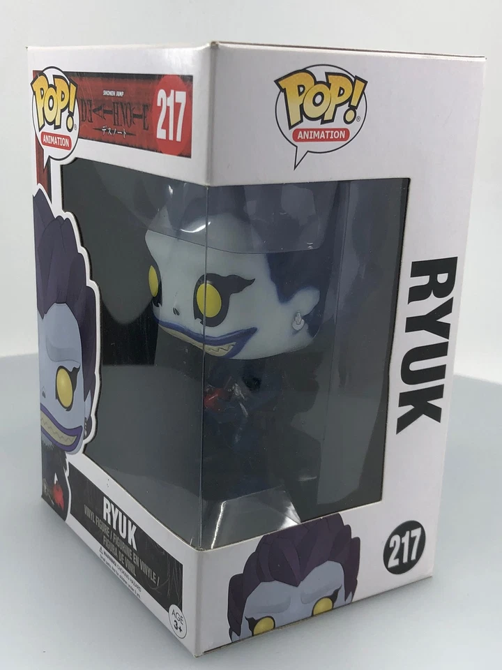 Funko POP! Animation Death Note Ryuk #217 Vinyl Figure DAMAGED BOX SEE PICS - Image 3 of 4
