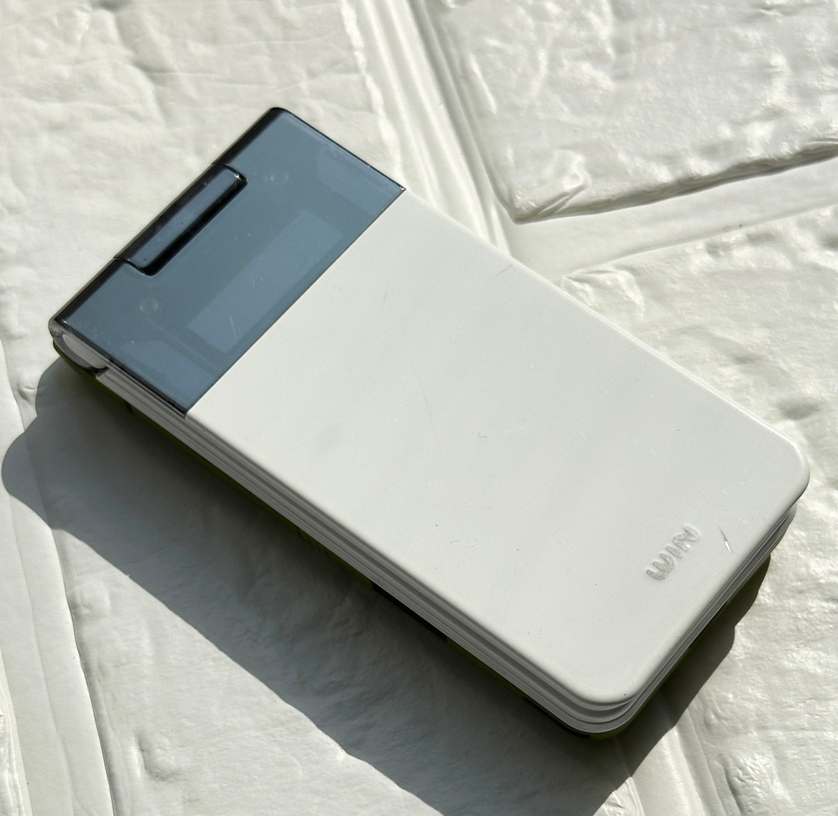 Japanese Flip Phone Sony Ericsson Au KDDI W62S Green Garakei