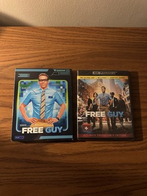 Ryan Reynolds: Free Guy (4K UHD, 2021, Includes Digital, Target Exclusive) NEW