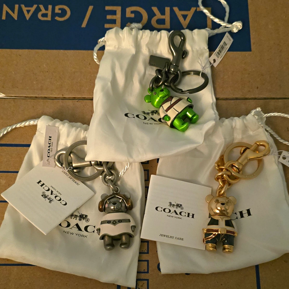 25+ Coach Women's Key Chains, Rings and Finders for sale | Updated