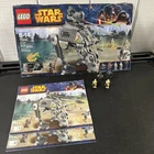 🔥Lego Star Wars 75043 AT-AP Retired w/ 4 minifigs manual, Cover, incomplete set