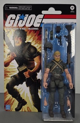 Hasbro - G.I. Joe-  Craig ''Rock 'N Roll'' McConnel Retrocard