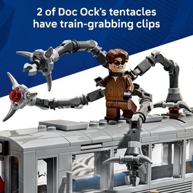 LEGO/ MARVEL SPIDER MAN vs. DOC OCK SUBWAY TRAIN SCENE / 76321 / NEW / SEALED