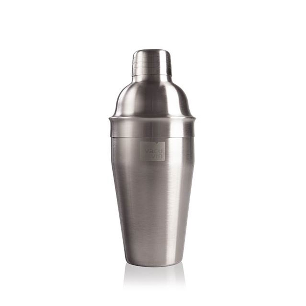 Shaker à cocktail en acier inoxydable Vacuvin pour ne plus rater vos boissons entre amis