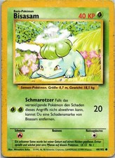 Pokémon Bisasam 44/102 Base Set 1995 Deutsch