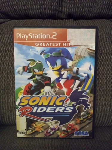Sonic Riders - PlayStation 2  Ps2 Sega Greatest Hits Tested CIB Complete