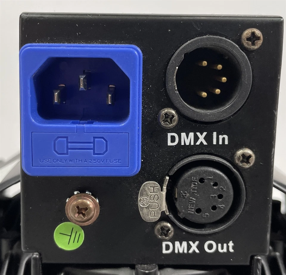 Elation Opti Tri Par LED RGB DMX Stage Light w/ Power Cable - Image 3 of 4