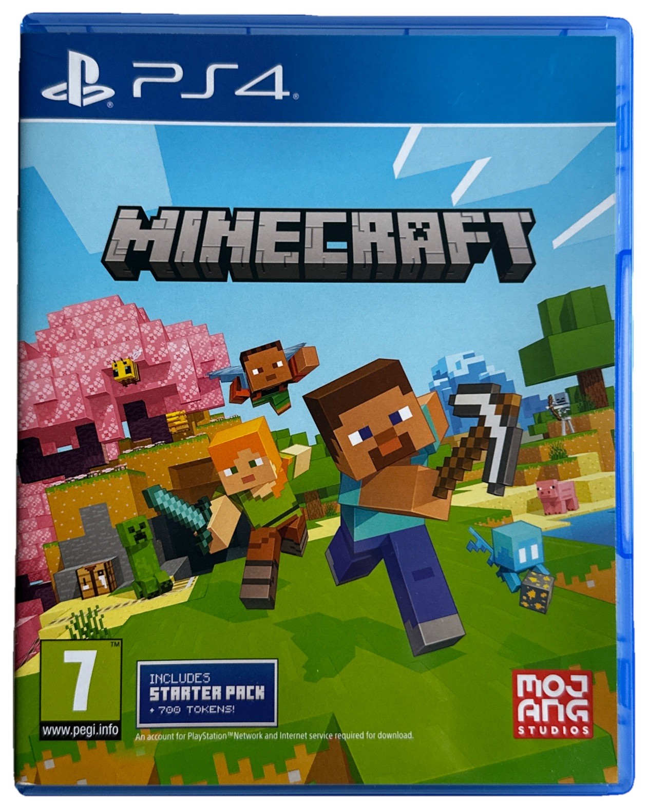 Minecraft Bedrock Cross-Play Sony PlayStation 4 PS4 PS5 Adventure Video Game