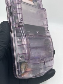 Nintendo Game Boy Color Handheld System Atomic Purple CGB-001 TESTED Works!