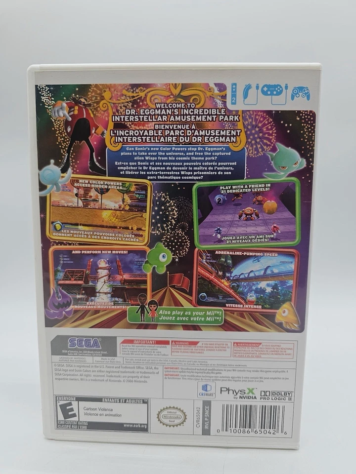 Sonic Colors (Nintendo Wii) - Image 3 of 4