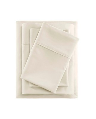 Beautyrest 600 Thread Count King 4 Piece Ivory - King Sheet Set
