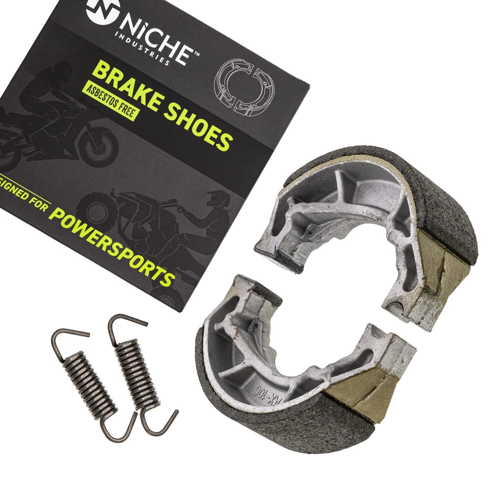 NICHE Brake Shoe Set for Kawasaki KLX110 KLX110L 41048-1141 41048-1083 Complete - Image 3 of 4