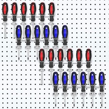 Ripeng Pegboard Screwdriver Holders Peg Board Organizer Accessories Multi Ring