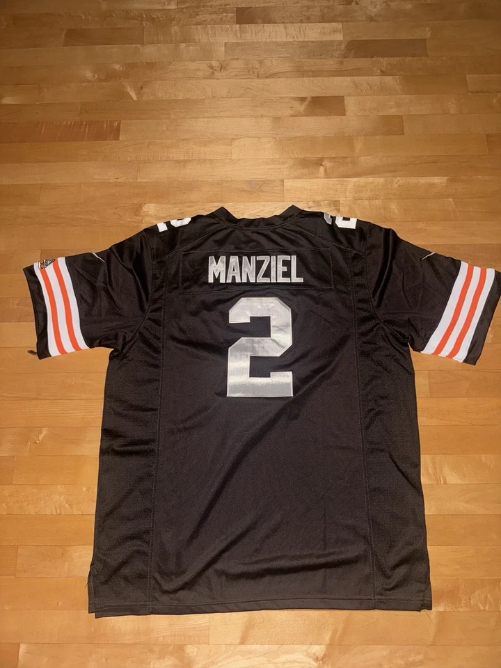 Футболка Johnny Manziel Cleveland Browns Nike No 2 XL - Изображение 4 из 4