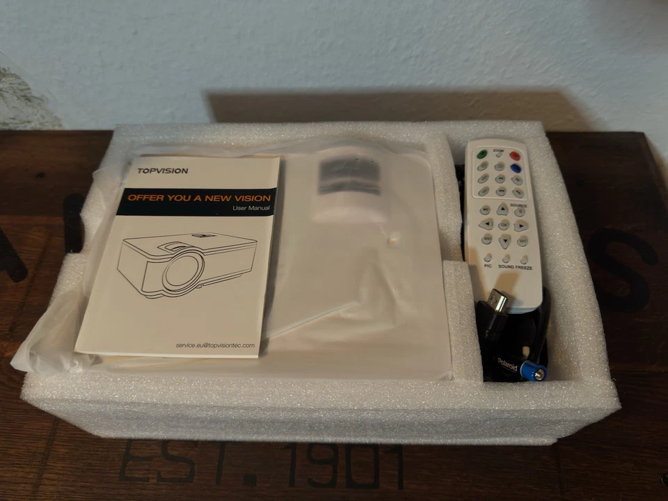 Topvision LED Beamer Heimkino - Bild 3 von 3