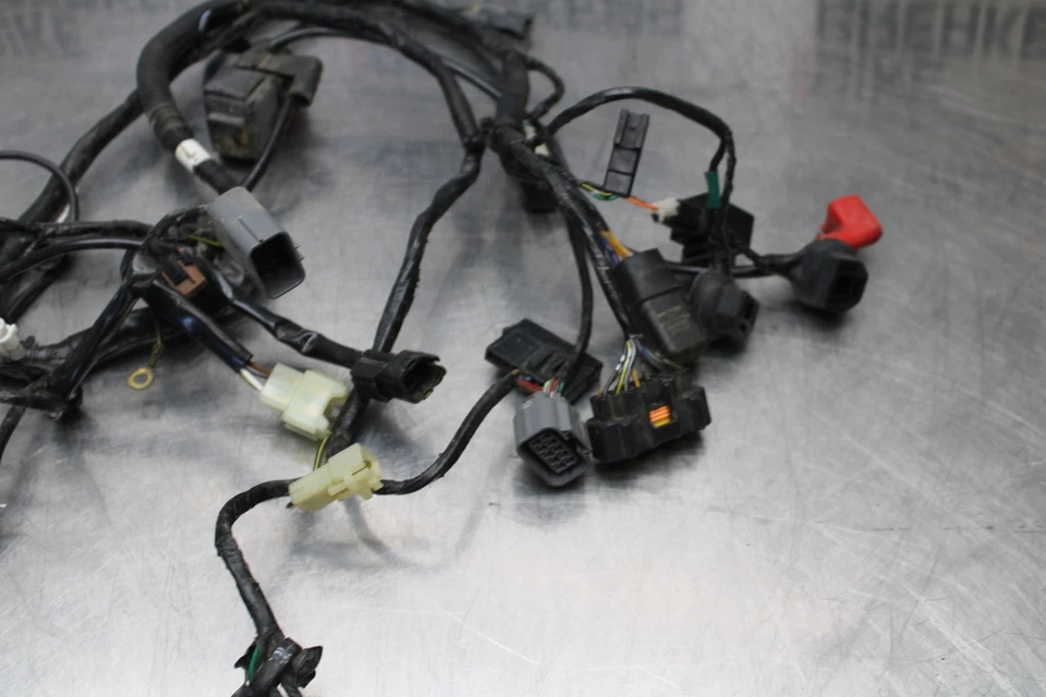 08-18 KAWASAKI KLR650 MAIN ENGINE WIRING HARNESS MOTOR WIRE LOOM BB183 - Image 4 of 4