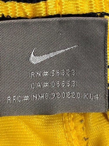 Nike Silver Tag Boys Yellow Blue Basketball Shorts Size Youth Medium 10-12 - Picture 5 of 8