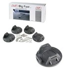 ALKO BIG FOOT SET 4 BLACK 655901 CARAVAN FEET CAMPER RV JAYCO ACCESSORIES PARTS