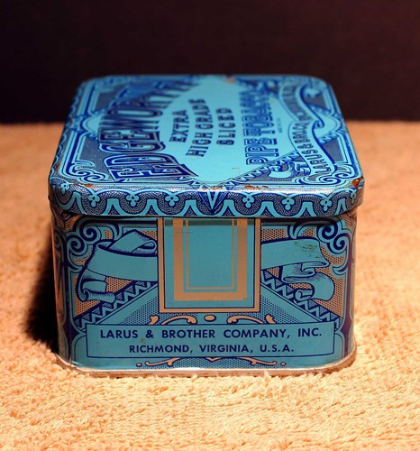 Vintage 1940s Edgeworth Extra Plug Sliced Pipe Tobacco Tin Excellent Condition - Picture 5 of 8