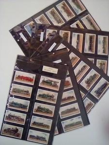 1924 Imperial Tobacco Co "Railway Engine s" trade cards set of 50 Mint cond.