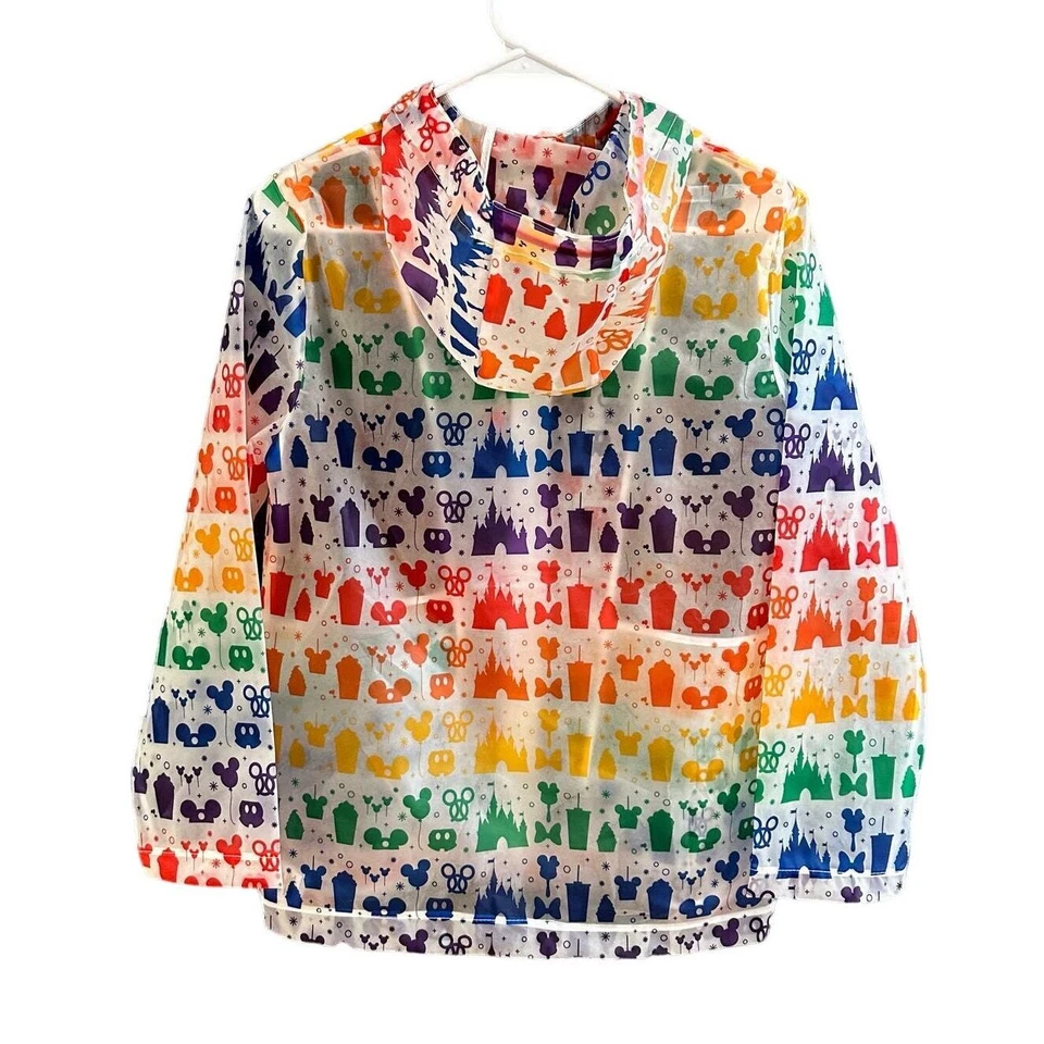Impermeable Disney Rainbow, usado en excelente estado, talla pequeña (BB) Foto 2 de 4